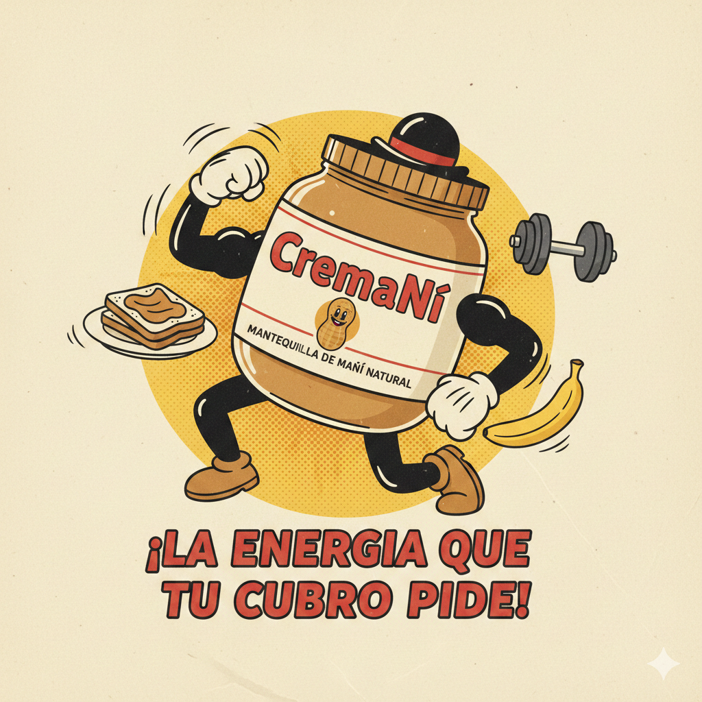 Mantequilla de maní natural: Beneficios, energía y nutrición real con CremaNí